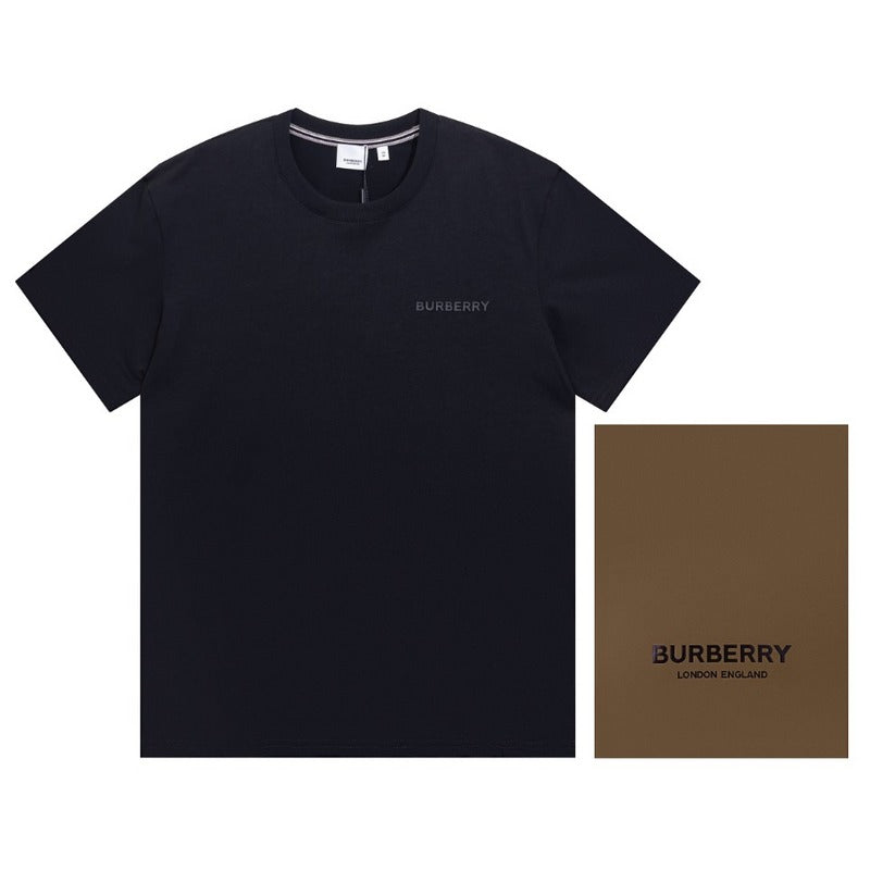 Burberry luxury t-shirt detail shot