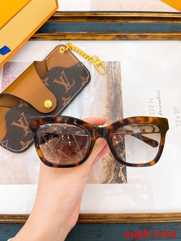 Full view of Louis Vuitton unisex sunglasses