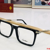 Close-up detail view of Cartier unisex sunglasses