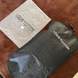 Back view of Louis Vuitton luxury clothing with everyday silhouette