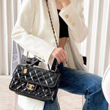 Zivas Charm Everyday Sophistication Designer Handbag (Elevated Daily Companion) – Back View