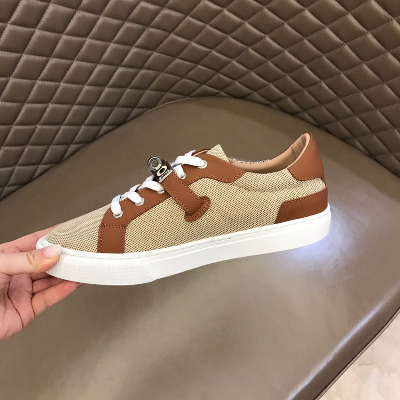 Hermès Nude Low-Top Sneakers - Lifestyle Styling Shot