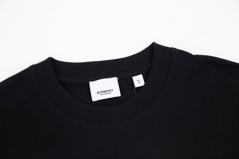 Burberry t-shirt close-up — premium authentic designer style