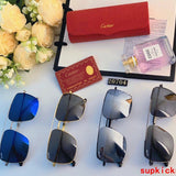 Front view of Cartier unisex sunglasses