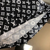 Back view of Louis Vuitton cotton t-shirt with streetwear-inspired cut