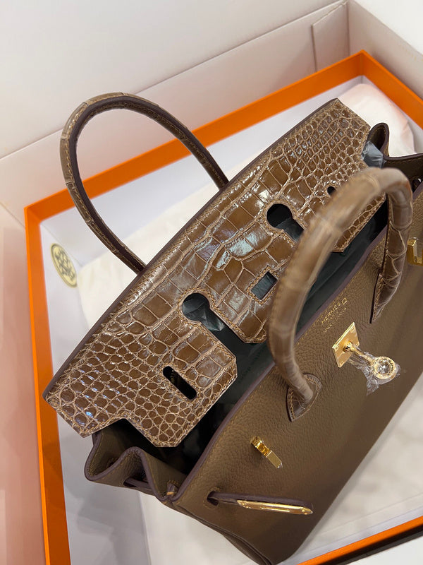 Close-up detail of elegant bag design