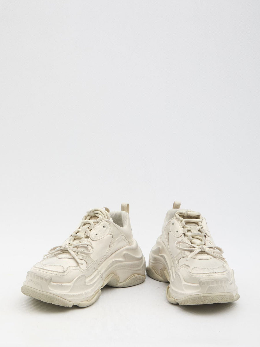 Balenciaga Shoes? BALENCIAGA Women's Satin Triple S Sneakers - SS25 Edition Premium Designer Casual Shoes