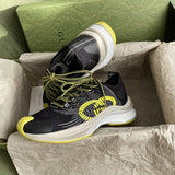 Gucci classic monochrome luxury sneakers view 6 everyday casual design