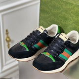 Gucci soft grey luxury sneakers view 6 chunky sole construction