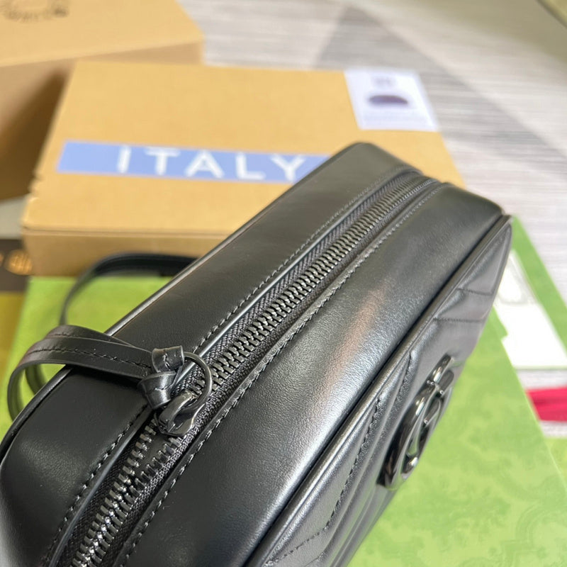Front view of signature refined women's handbag – women's luxury handbag