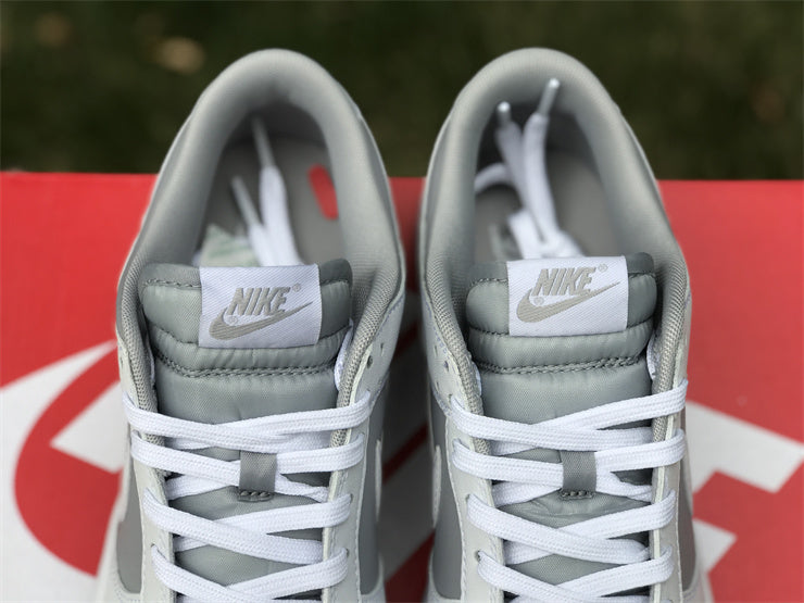Nike two-tone luxury sneakers view 11 signature lace-up style