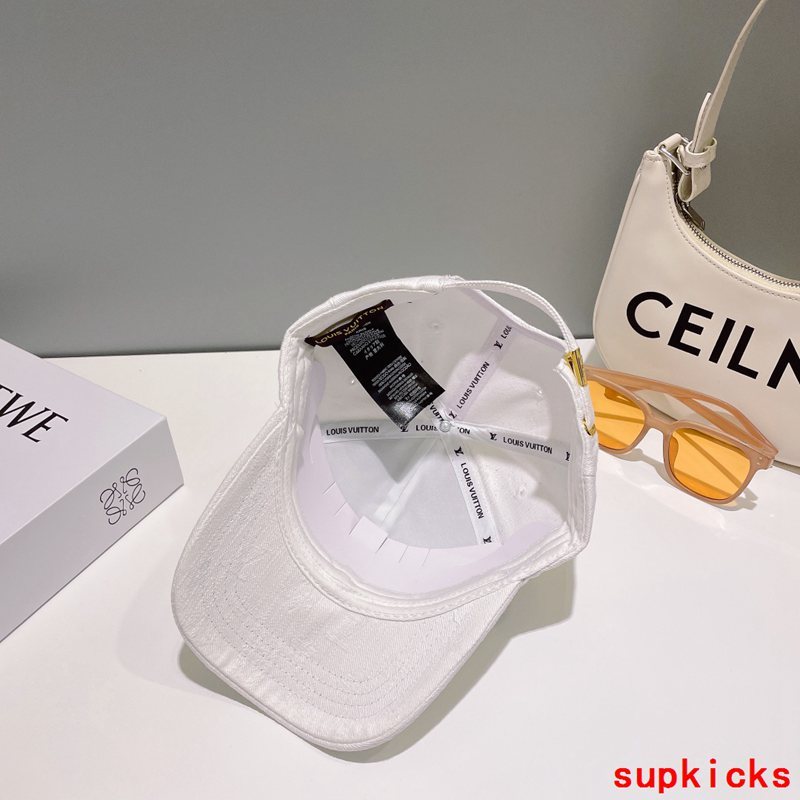 Side view of Louis Vuitton unisex cap