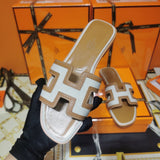 Hermes sandals Style 043 - side profile detail