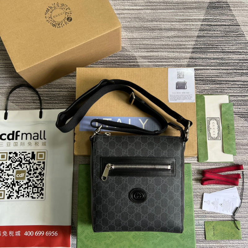 Front view of modern signature women's handbag – women's designer-style accessory