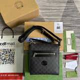 Front view of modern signature women's handbag – women's designer-style accessory