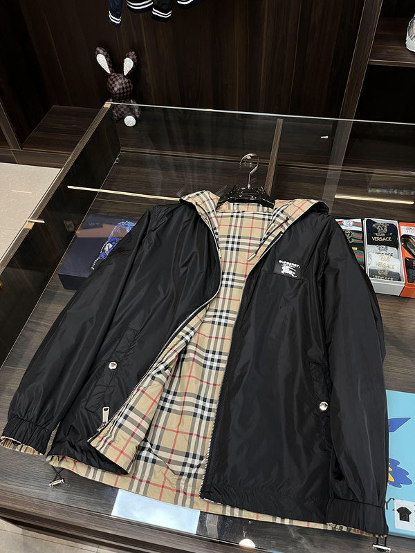 Burberry clothing back view — premium authentic designer style