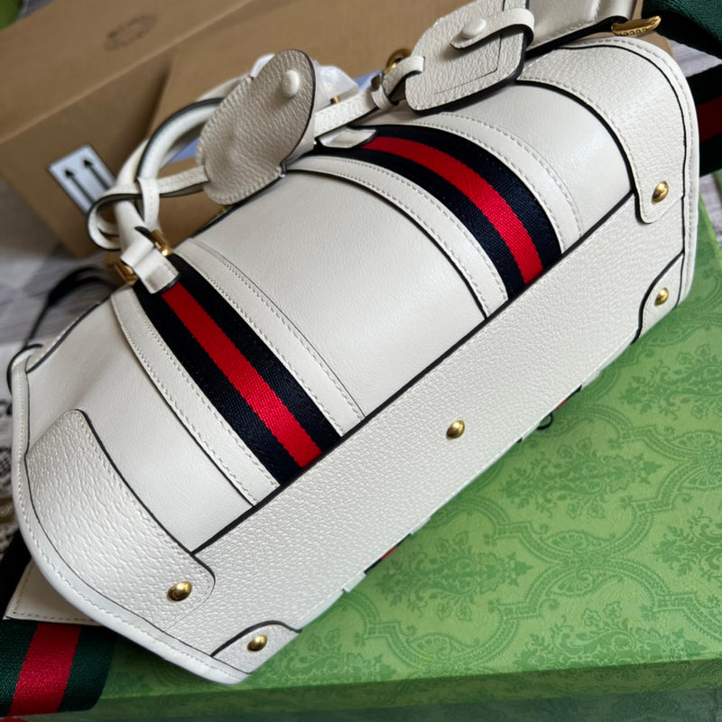 Top view of signature refined women's handbag – women's premium purse