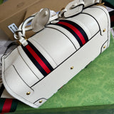 Top view of signature refined women's handbag – women's premium purse