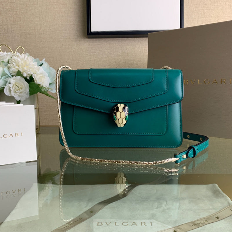 Structured Vegan Leather Handbag - Statement Silhouette | Women's Fashion Handbag #1674 - front view (image 1) of designer-inspired handbag