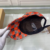 Side view of Burberry unisex cap