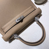  clean-lined tote bag detail view showing craftsmanship 14