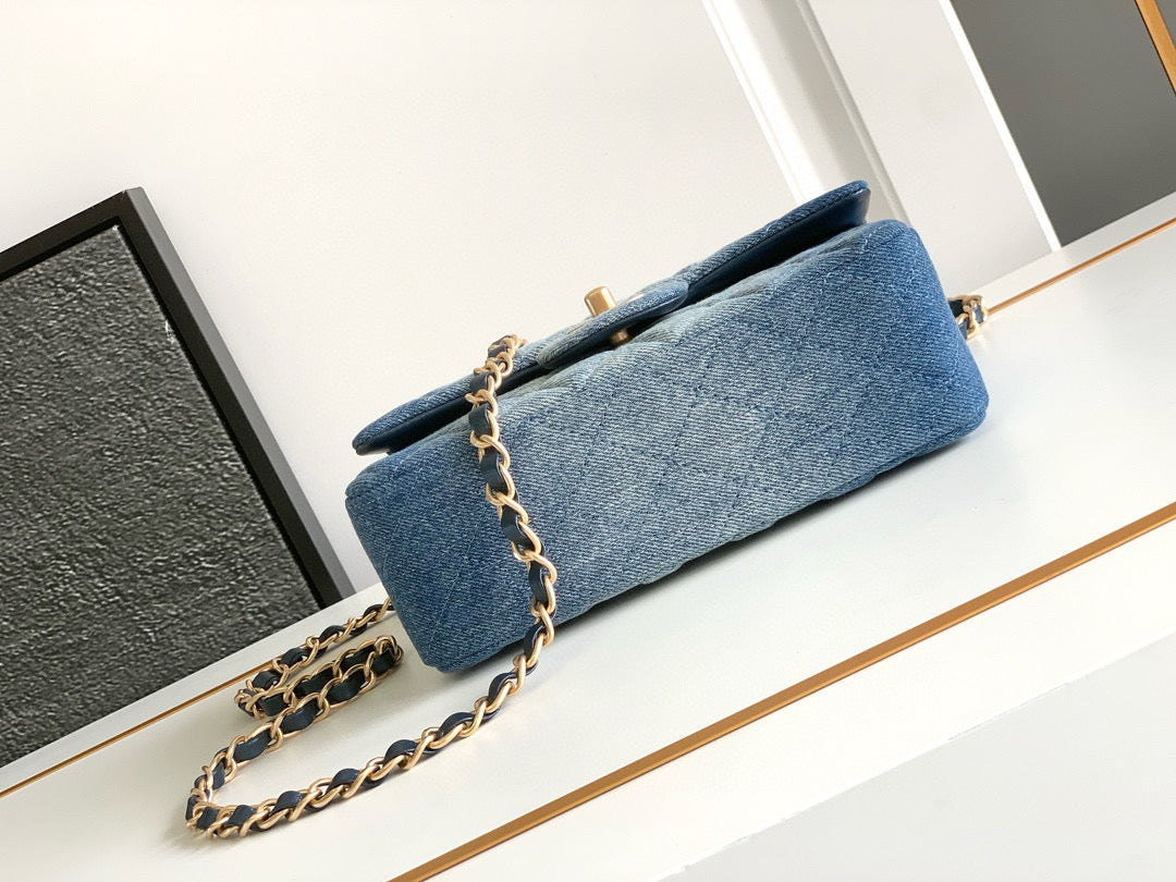 Chanel Classic Flap Denim Bag – luxury designer bag at Bellvora