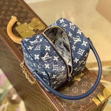 Front view of signature structured women's handbag – women's statement bag