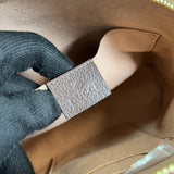 Side profile of signature modern women's handbag – women's everyday handbag