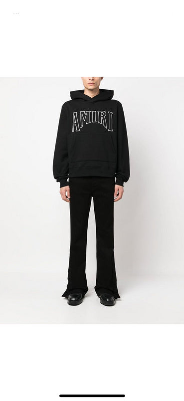 Amiri luxury hoodie detail shot