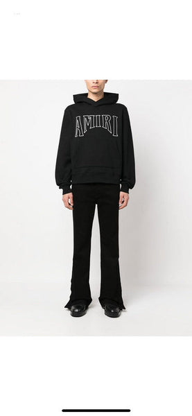 Amiri luxury hoodie detail shot