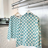 Full styled look of Louis Vuitton luxury clothing with relaxed-fit cut