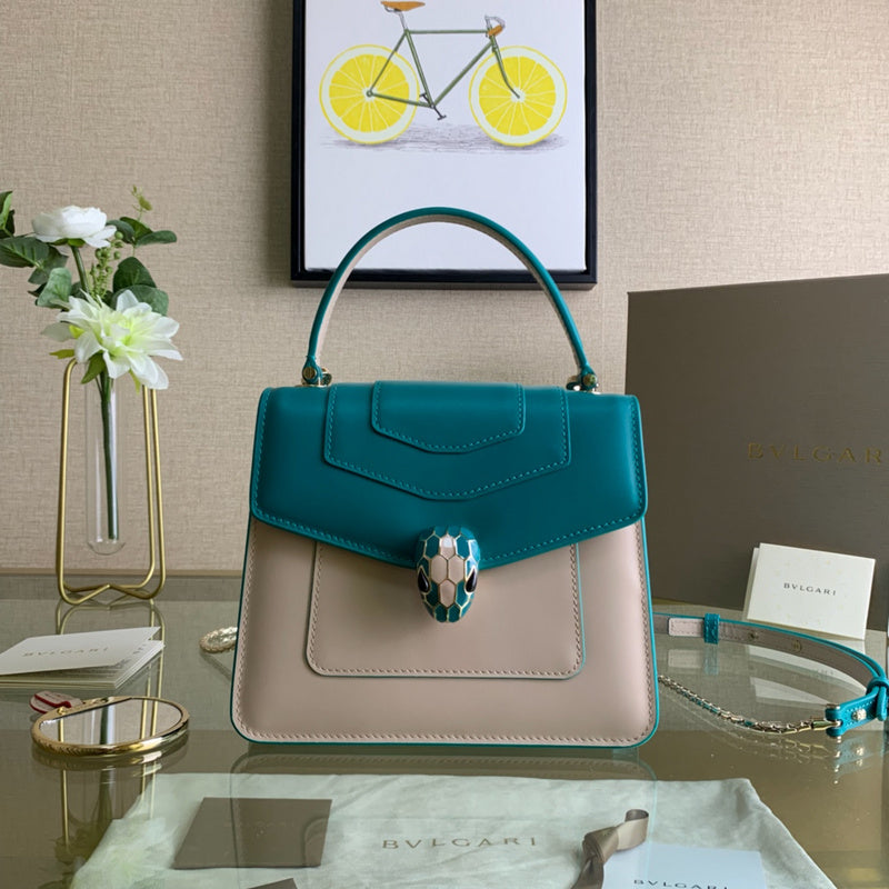 Bold Premium PU Leather Handbag - Versatile Everyday Design | Women's Statement Accessory #1723 - front view (image 1) of designer-inspired handbag