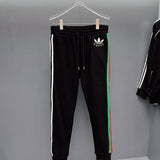 Front view of Gucci luxury clothing with logo-detail design