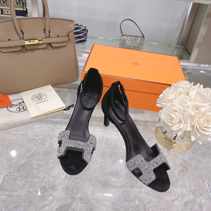 Hermès White Chunky Platform Sneakers - Full Silhouette View