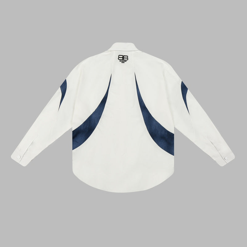 Balenciaga t-shirt close-up — premium authentic designer style