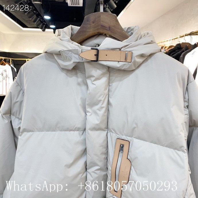 Back view of Louis Vuitton luxury clothing with streetwear-inspired cut