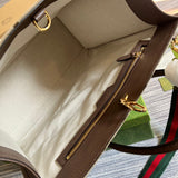 Top view of statement sleek women's handbag – women's everyday handbag