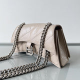 Zivas Charm Polished Finish Statement Handbag (Modern Wardrobe Staple) – Full Silhouette