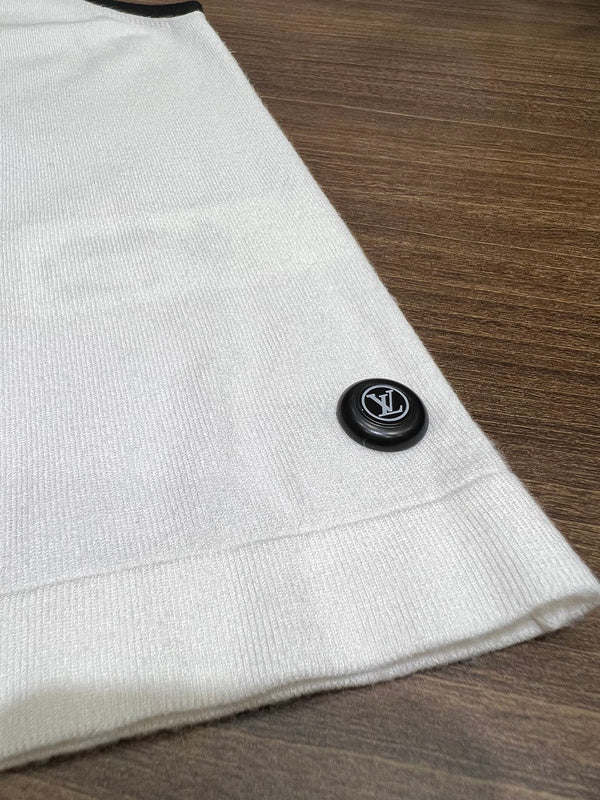 Front view of Louis Vuitton cotton t-shirt with contemporary cut
