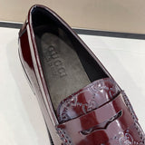 Gucci soft grey luxury sneakers view 4 chunky sole construction