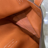 Considered bag shown from front angle