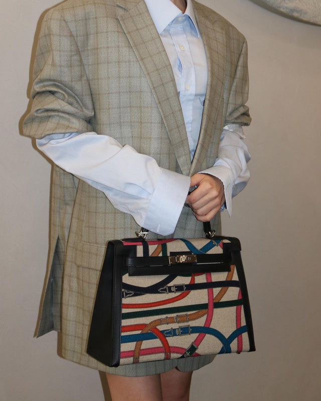 Interior view of contemporary premium bag
