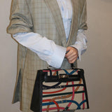 Interior view of contemporary premium bag