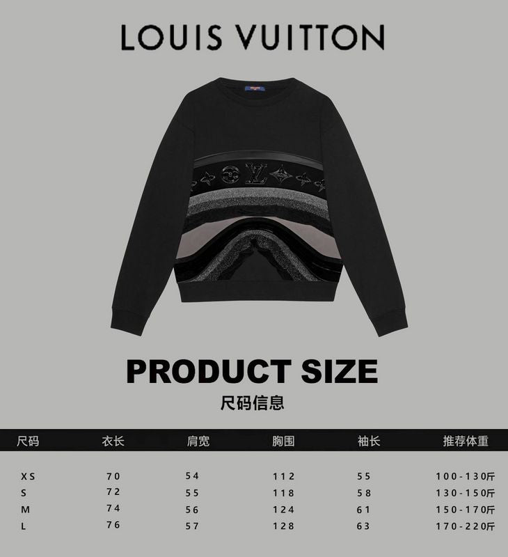 Close-up detail shot of Louis Vuitton luxury clothing with signature branding