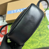 Front view of refined polished women's handbag – women's luxury handbag