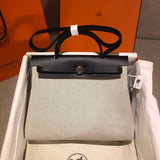 Close-up detail of timeless bag design