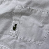 Back view of Lacoste luxury clothing with logo-detail design