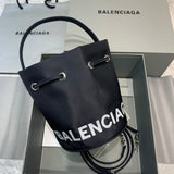 Statement Premium PU Leather Handbag - Polished Finish | Women's Fashion Handbag #601 - side angle view (image 2) of designer-inspired handbag