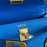 Close-up detail of considered bag design