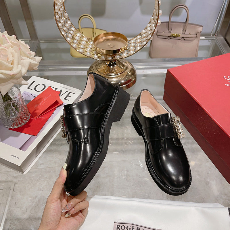 Roger Vivier luxury shoes detail shot